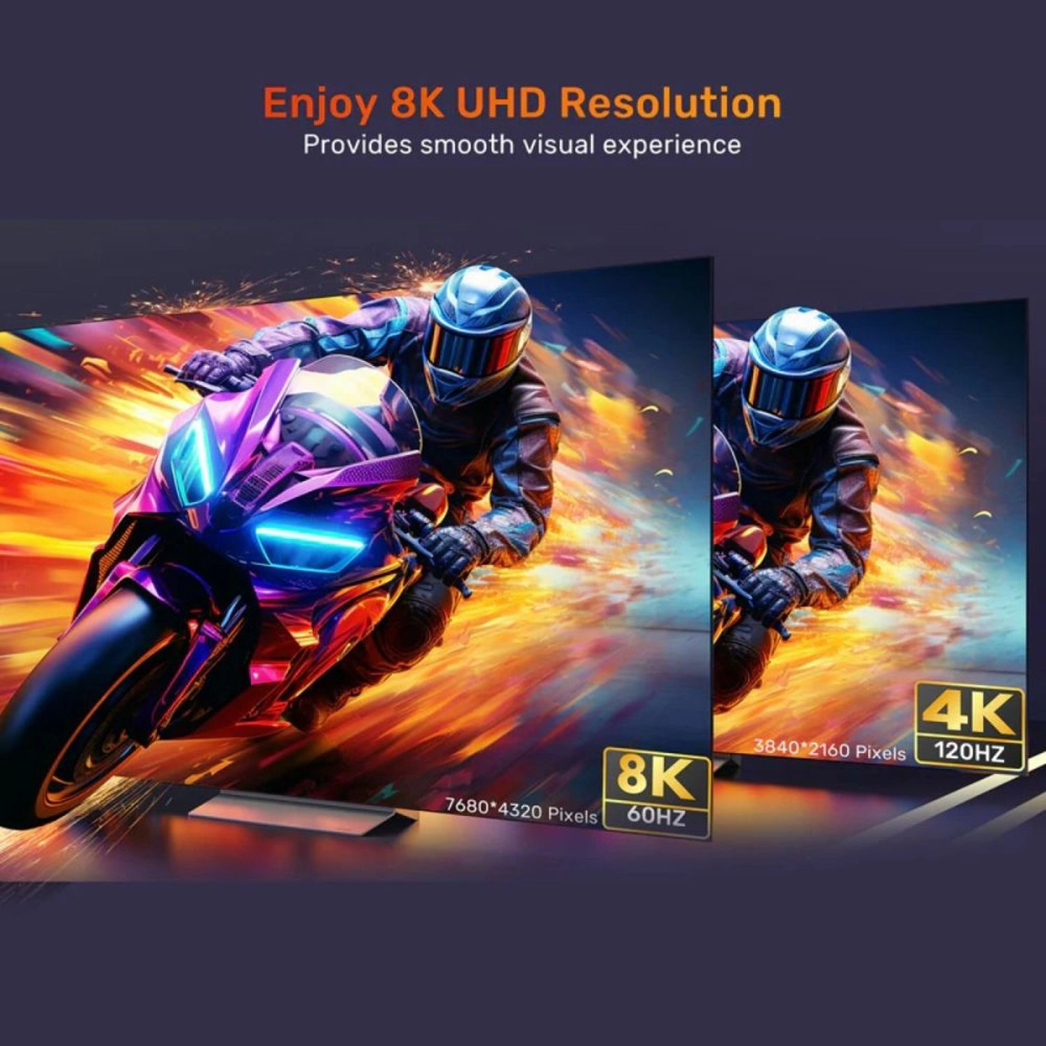 8K HDMI Cable - 0.5m