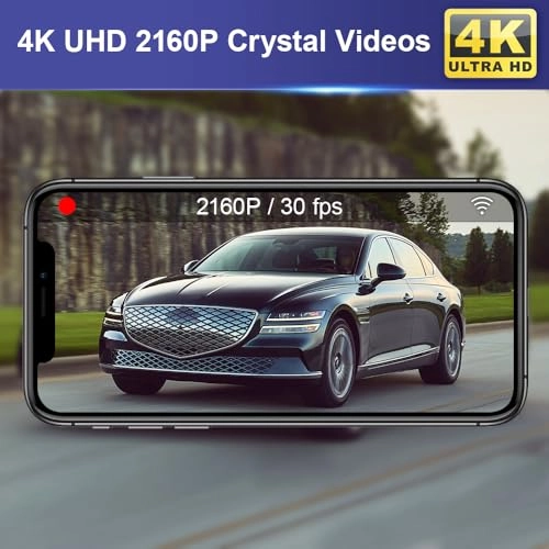 4K Dash Cam - 2160P/30fps