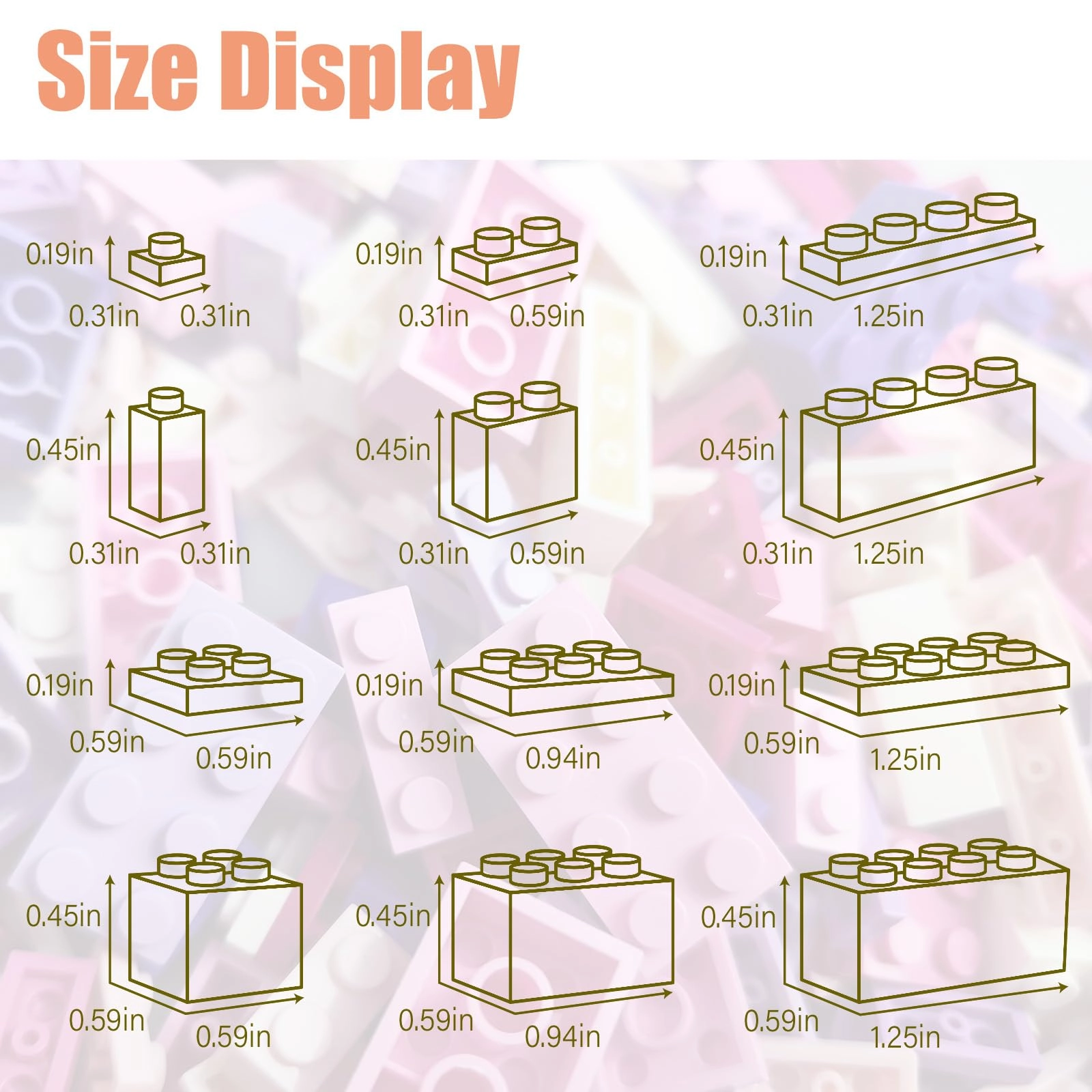 Building Bricks - 1500 pcs