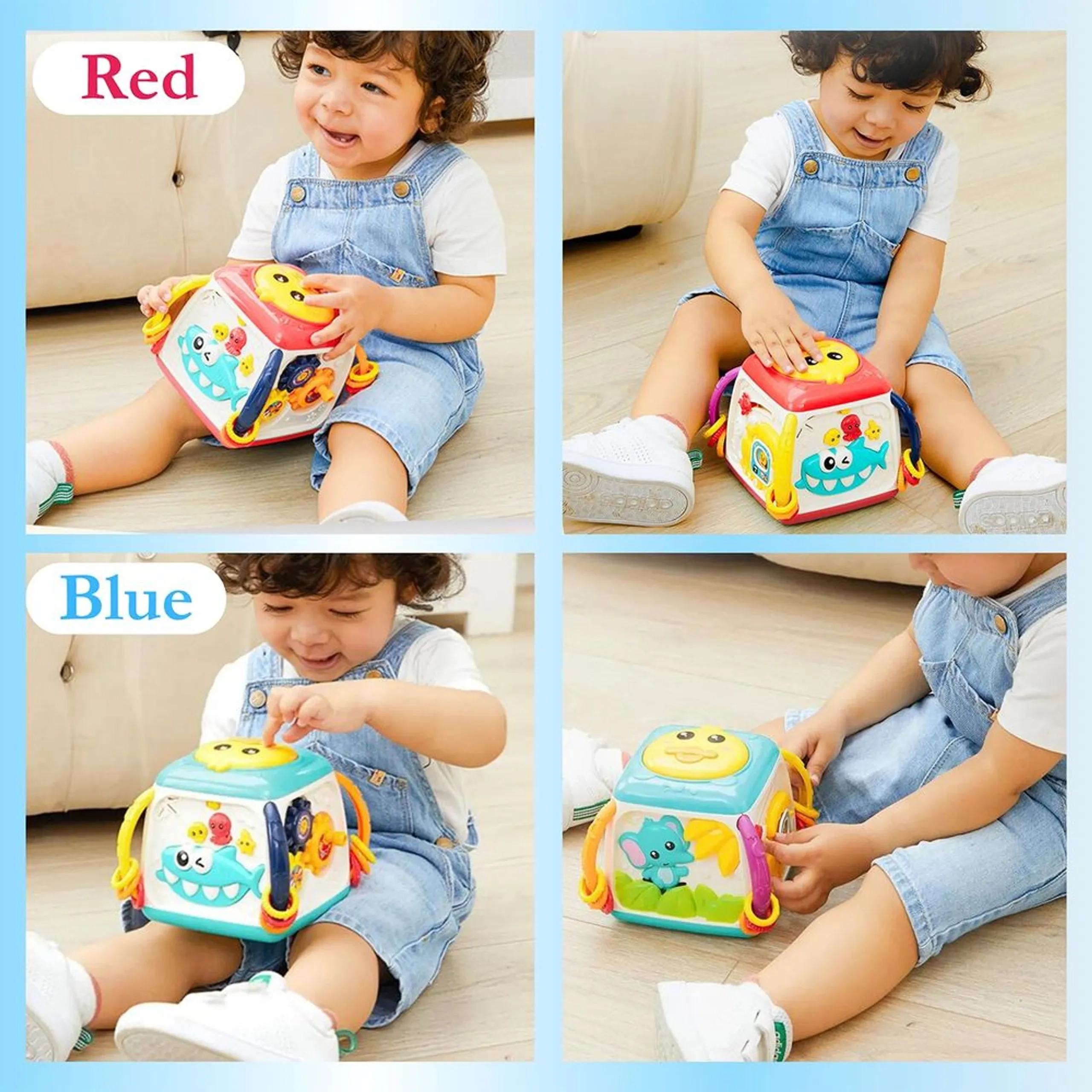 5-In-1 Musical Activity Cube - Suitable for 12 months and above