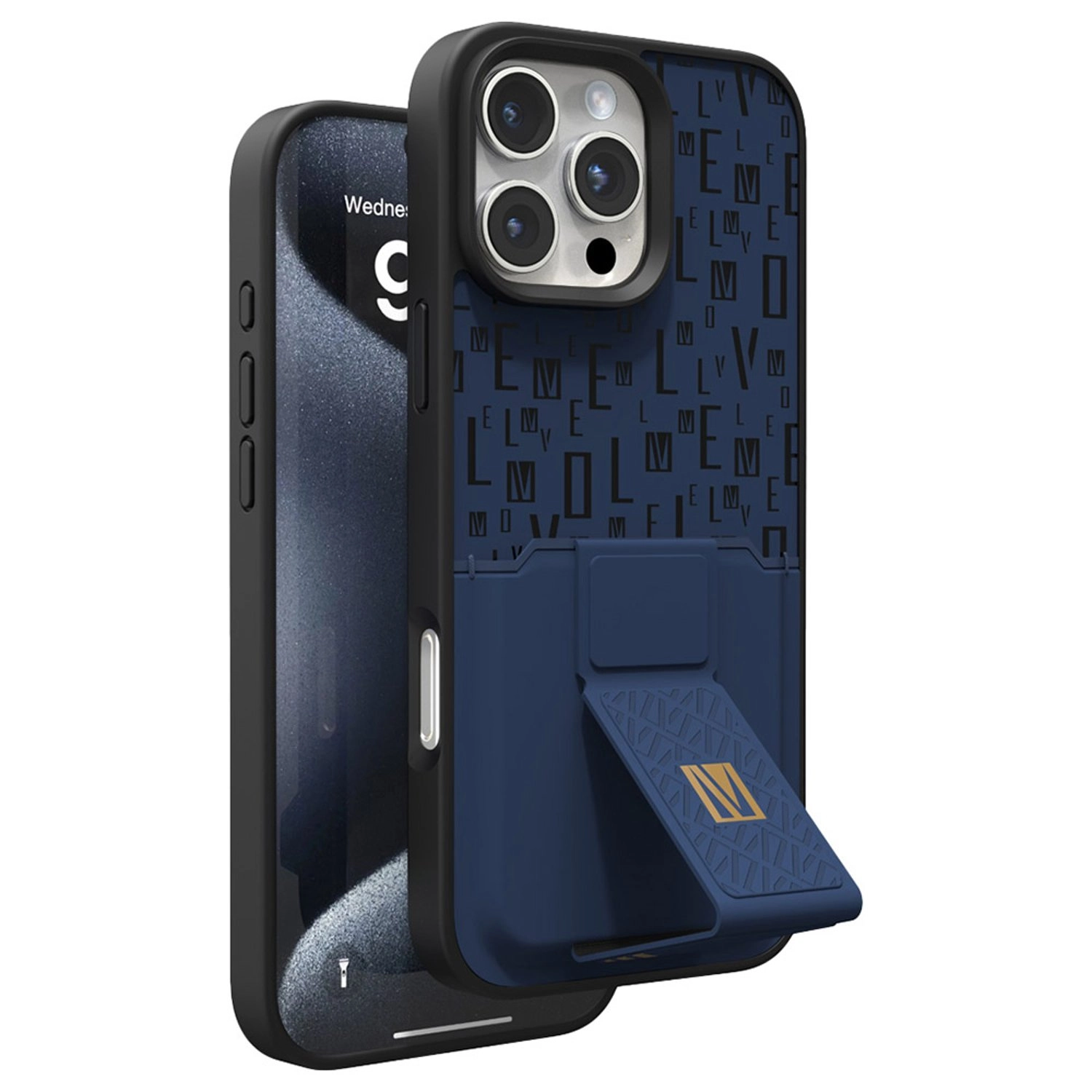 Morphix Cuero Gripstand Case - PU for iPhone 16 Pro