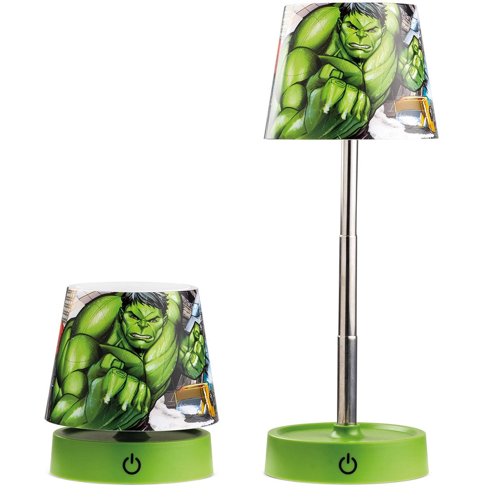EGAN Marvel Hulk Table Lamp - Adjustable 10-27cm Warm LED USB-powered