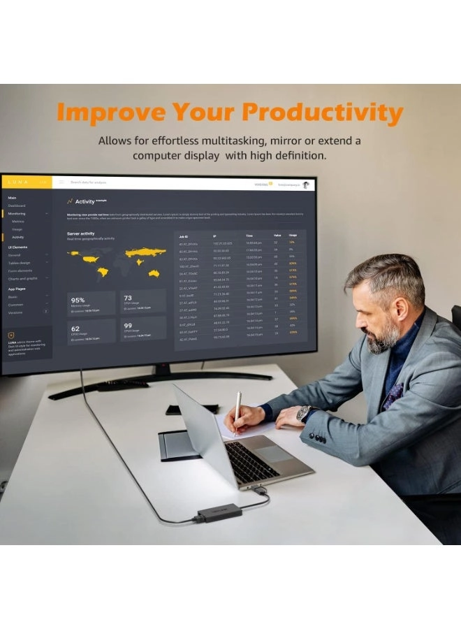 USB to HDMI Adapter - USB 3.0 1080p@60Hz