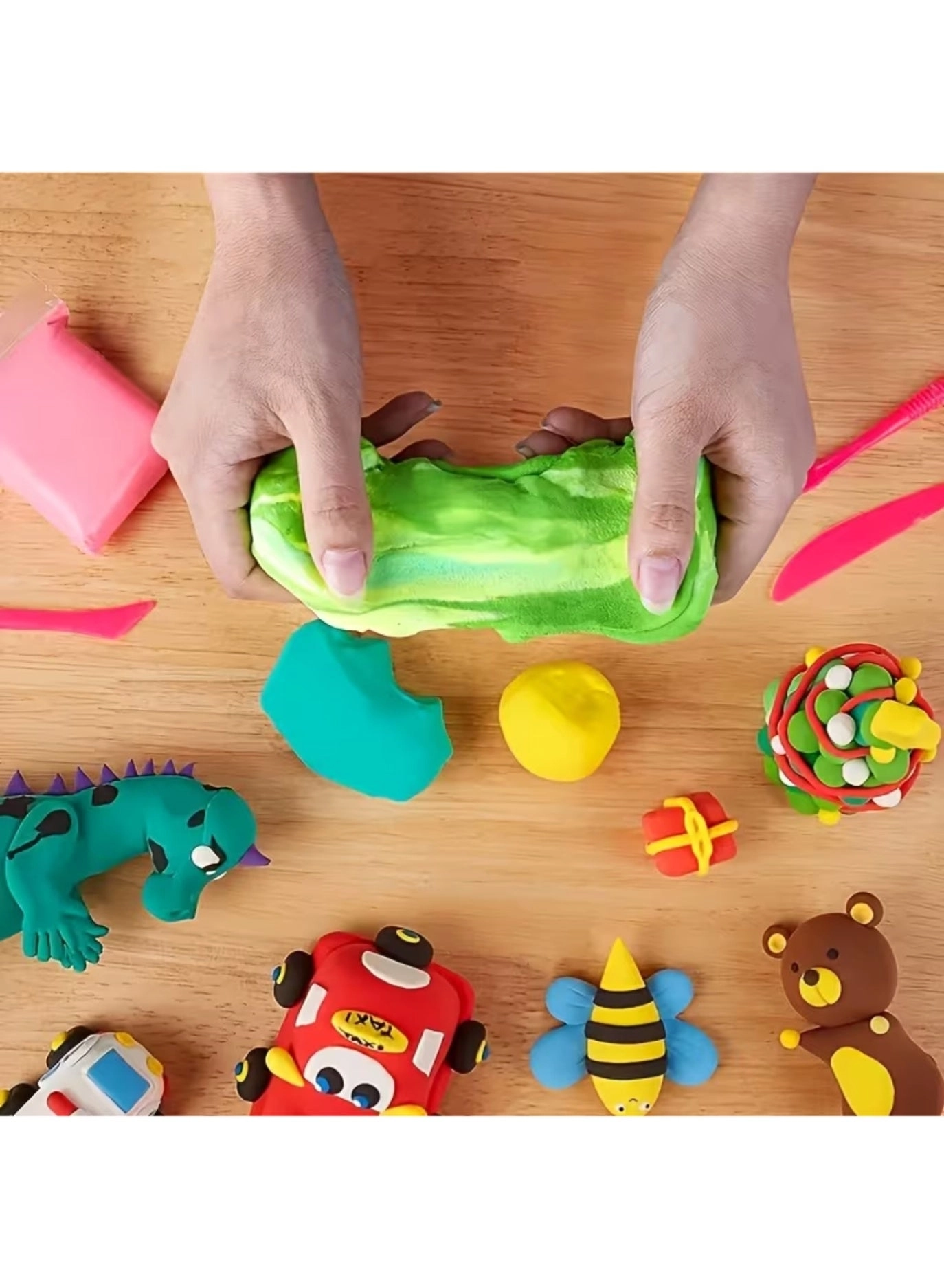 Air Dry Clay Craft Kit - 48 PC Soft Modeling Foam