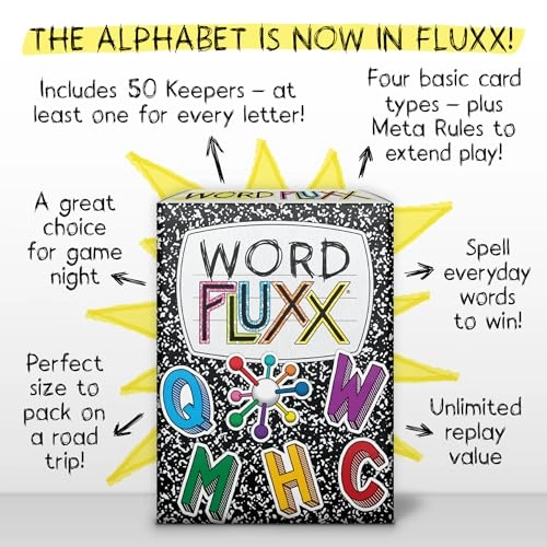 Word Fluxx: The EverChanging Alphabet - Card Game