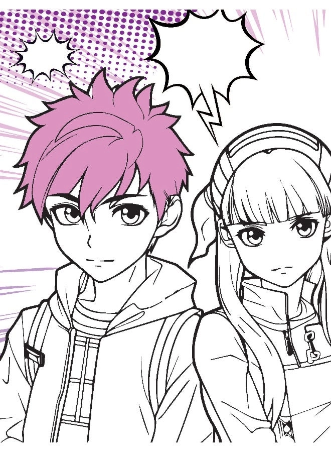 Colour Your Own Manga (Book 3)