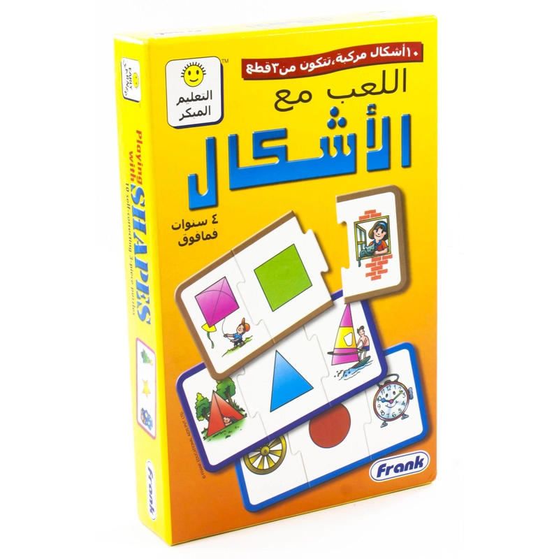 Early Learner Playing With Shapes - 3 Years and Above 30 Pieces