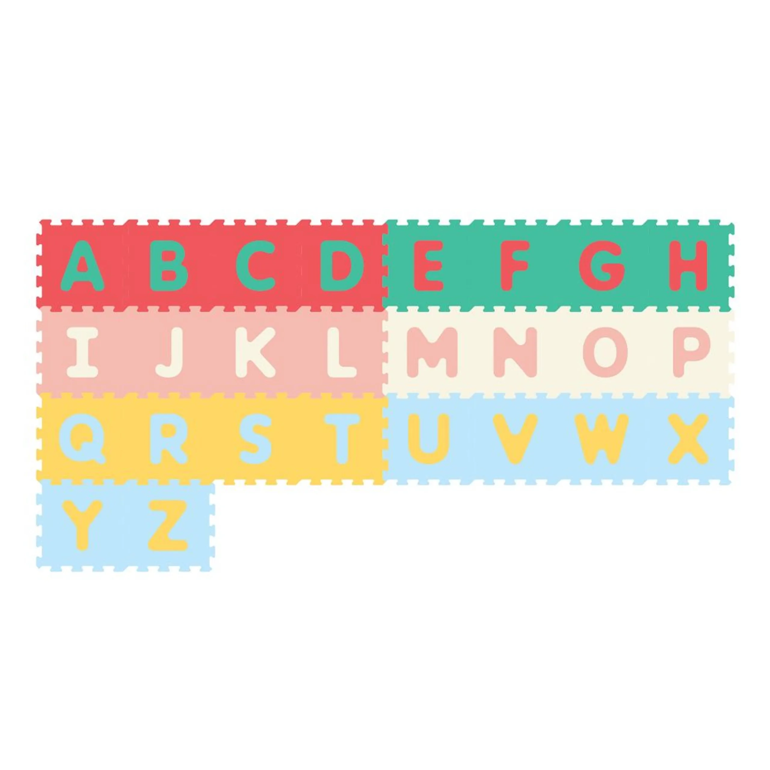 Antibacterial Alphabet Puzzle Mat - 10 Months 26pc