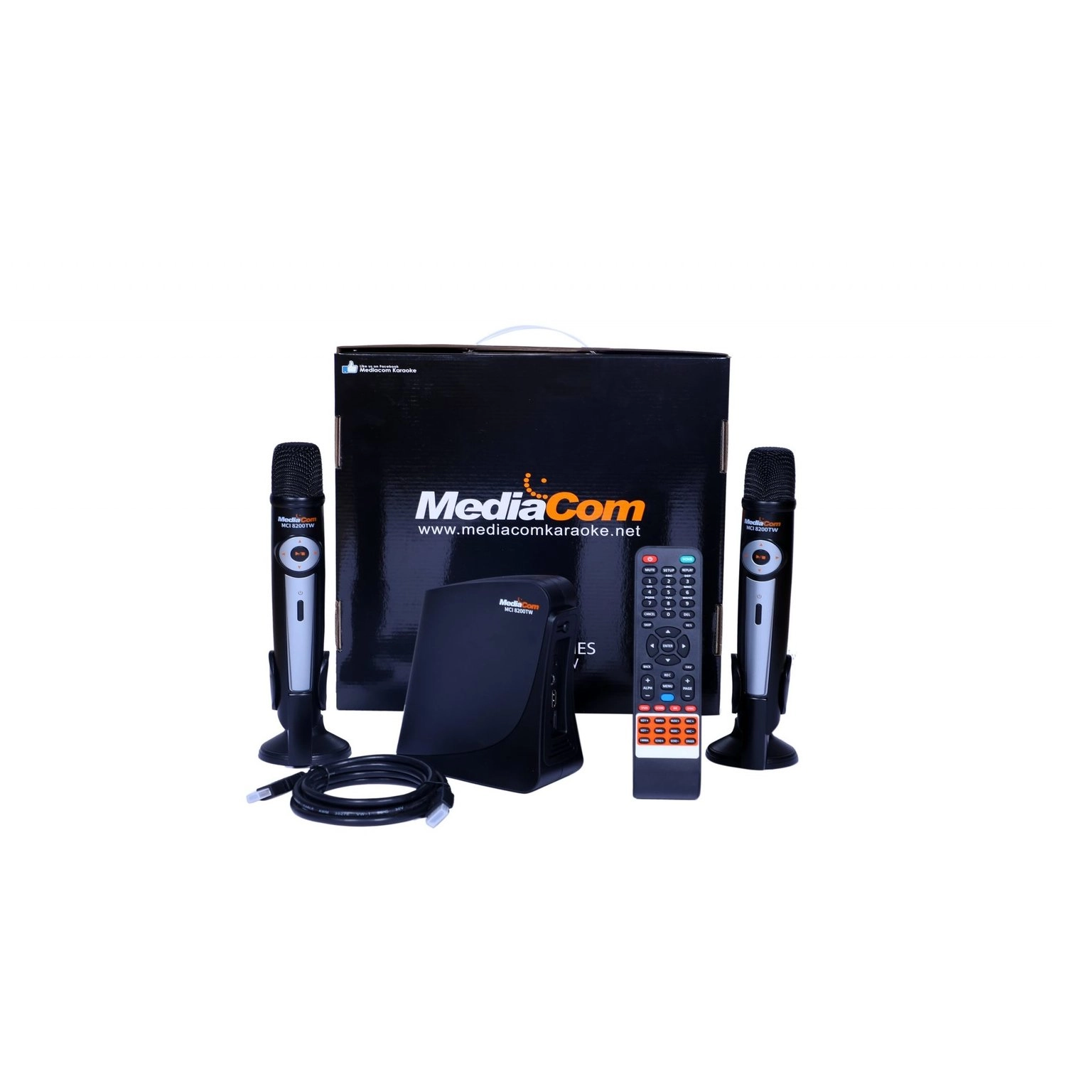 MCI6200TW - Two wireless mics 32GB