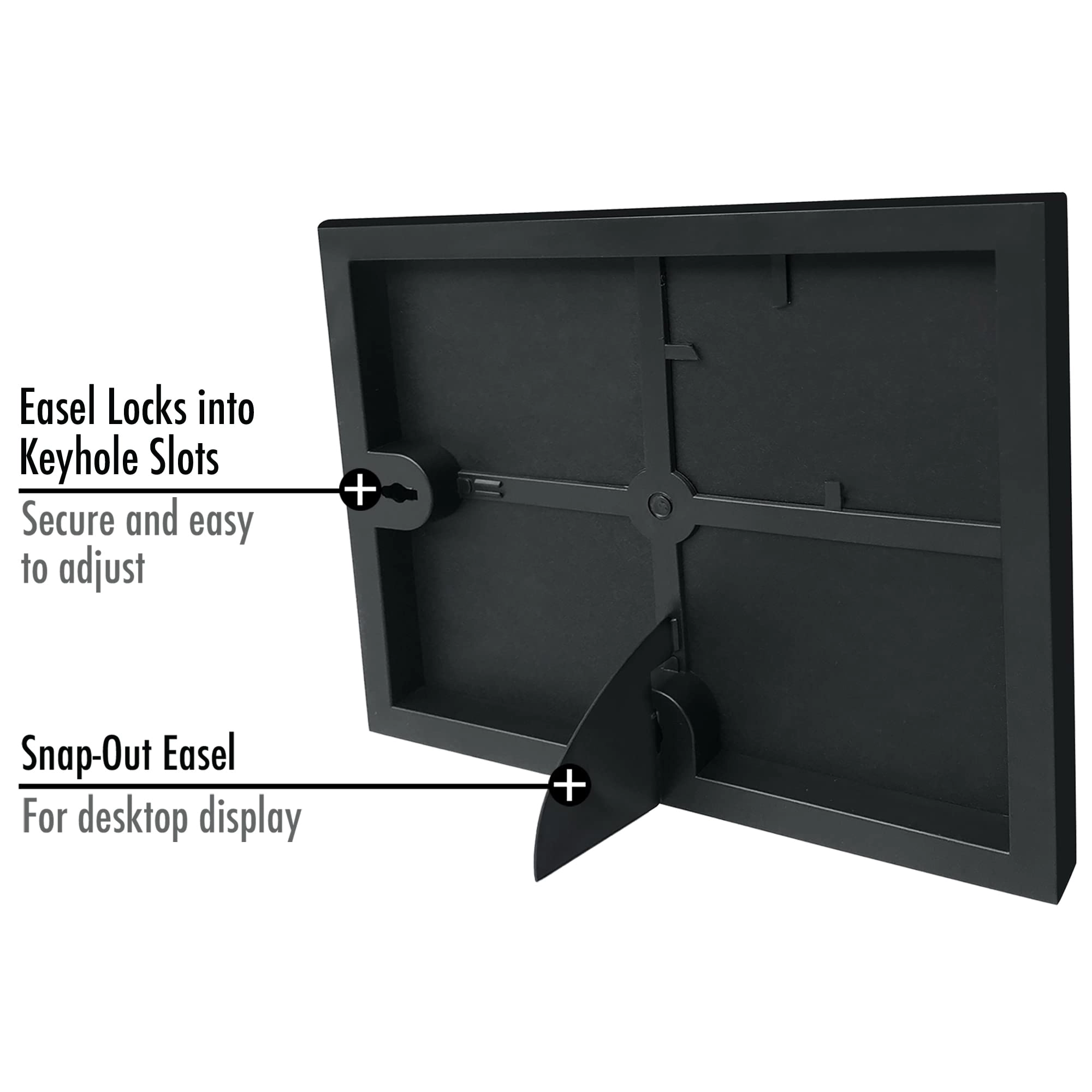 Front Loading Picture Frame - 4X6 Set