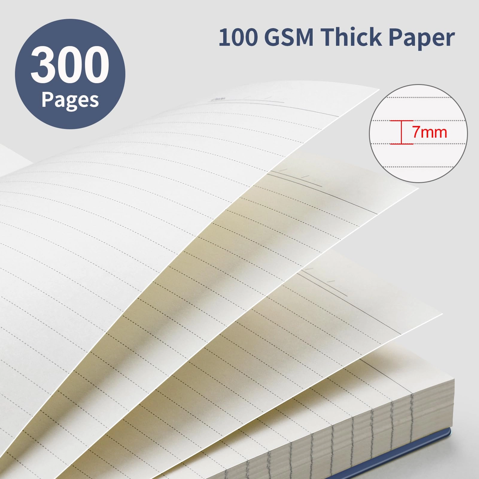 Notebook A5 Spiral - Lined 150 Sheets