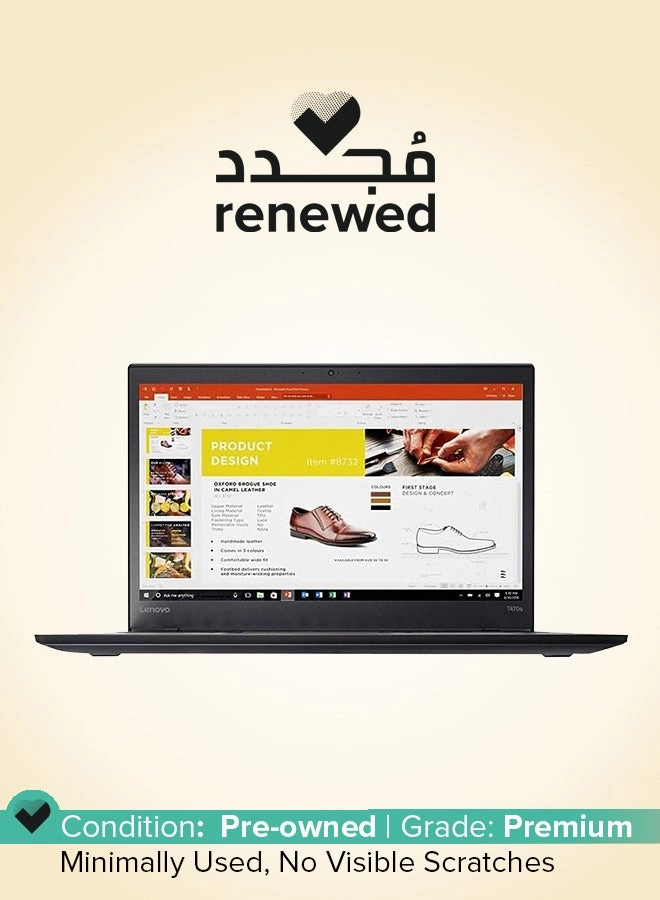 (Renewed) ThinkPad Thinkpad T470s - 14'' Core i7 8GB DDR4 512GB SSD