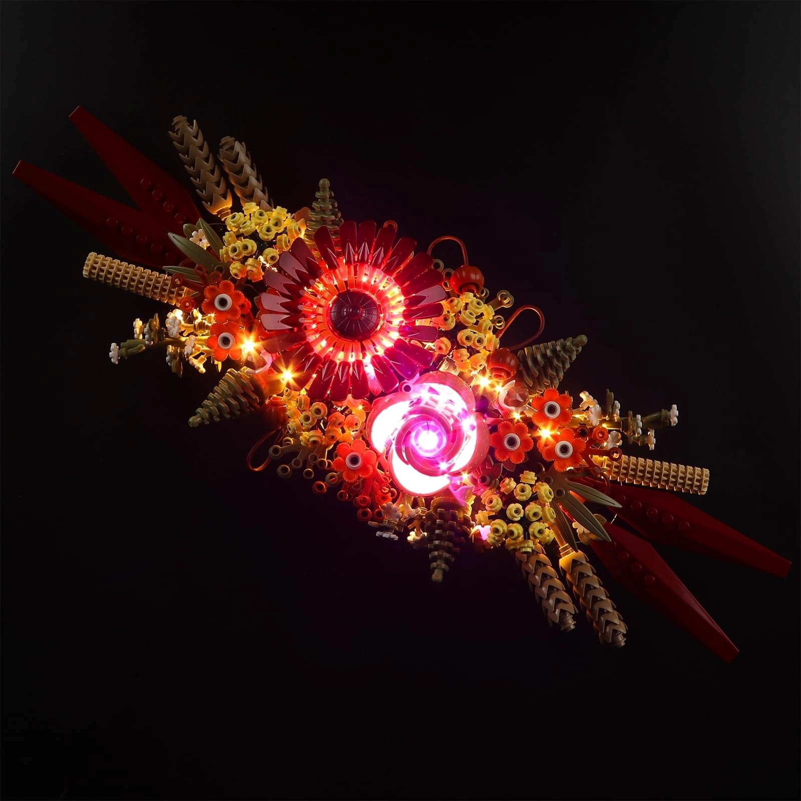 Vonado Led Light Kit for Dried Flower Centerpiece (10314)
