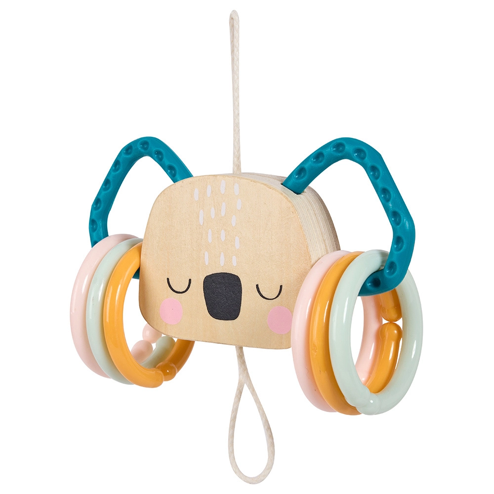 Cucu Teether Koala - Wood, silicone and plastic.