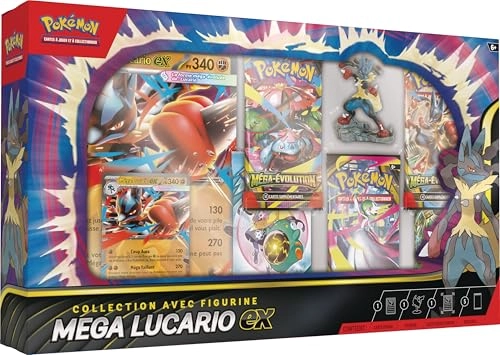 Collection with Mega Lucario-ex Figure - 8pcs