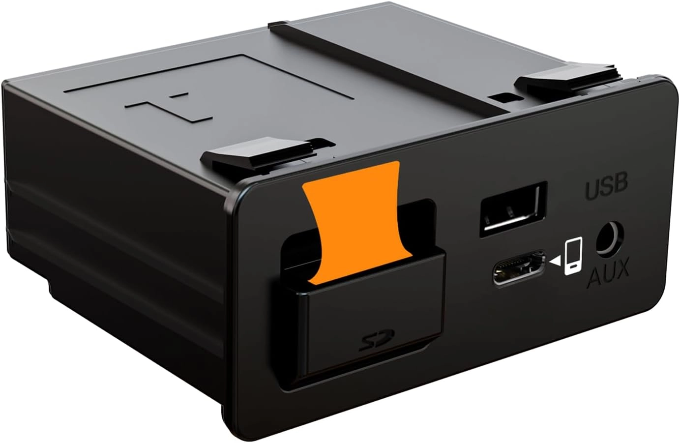 Hzmirzk Type-C Mazda Apple CarPlay & Android Auto HUB OEM USB Retrofit Kit - Type-C MZD CONNECT