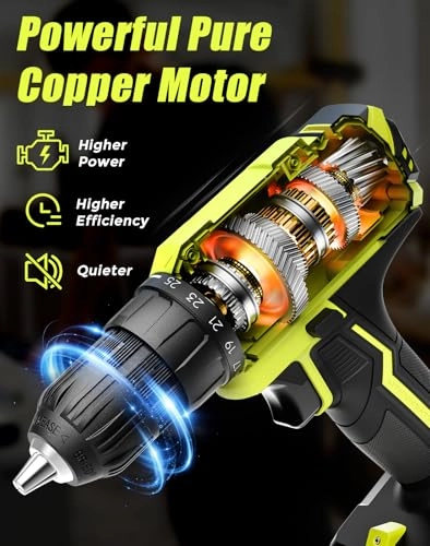 Cordless Drill Driver - 2000mAh