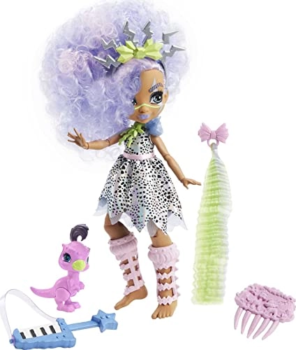 Bashley Doll - 10-inch Lavender Hair with Dino Pet Ages 4+