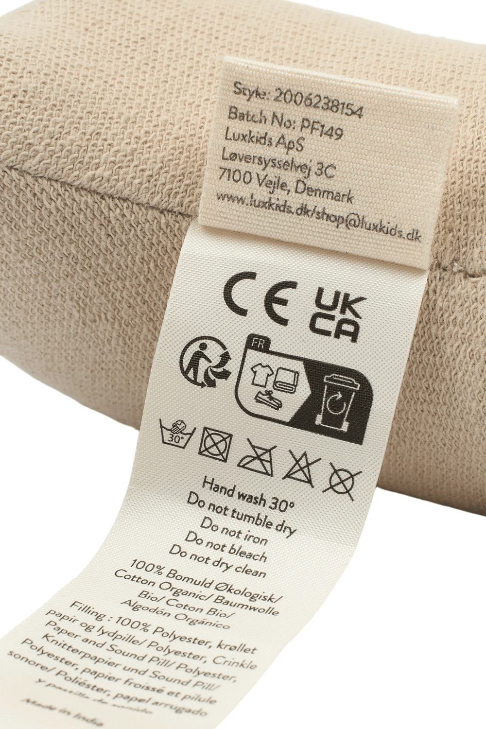 Marvin Mole - 0 month & above 100% Cotton Organic