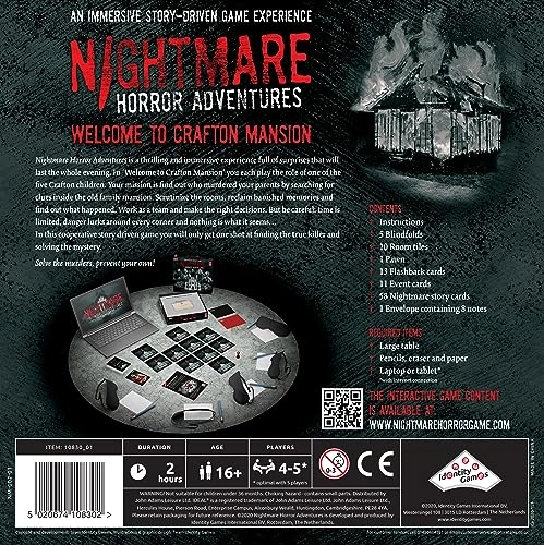 Nightmare Horror Adventures: Welcome to Crafton Mansion