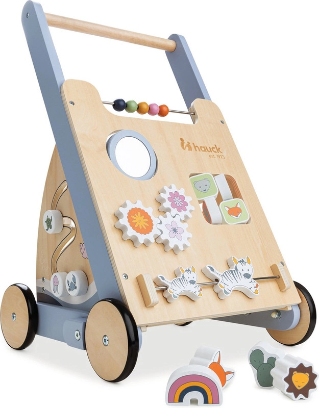 Motor Skills Wooden Baby Walker - 1 to 3 Years