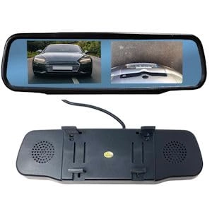 Dual Rear View Parking Reversing Brake Light Camera - Wired