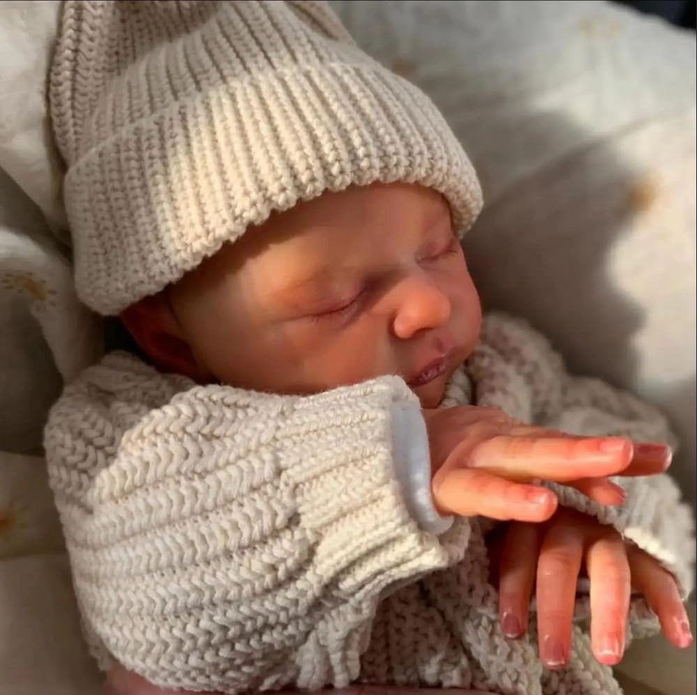 Reborn Baby Doll - 20 Inch Silicone Full Body Ages 3+