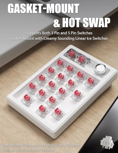 Numeric Keypad - Gasket-Mount Hot-Swap Tri-Mode