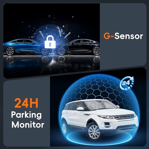 Dash Cam Front and Rear Inside - 4K+1080P+1080P