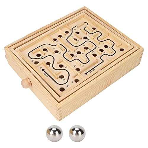 Wooden puzzle maze game - 3 Years Old + 3 pieces