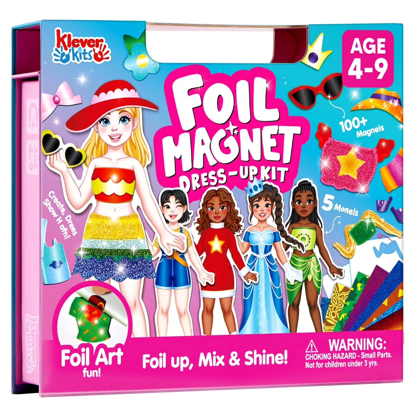 Klever Kits Foil Magnet Dress-Up Kit - 4+ years