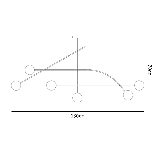 Creative Planet Solar System Chandeliers - G9 4 head