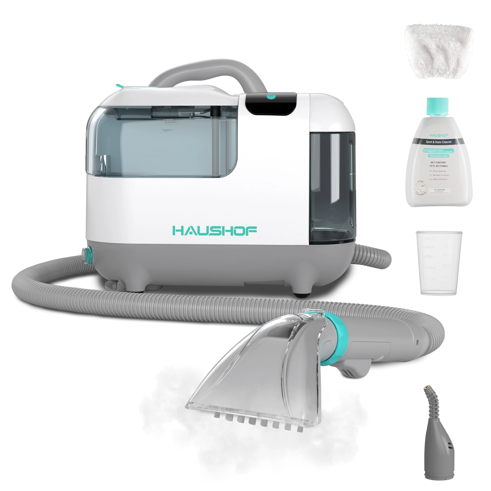 HAUSHOF StainZapper Vapo - Cold Water Hot Water Steam 1200 watts