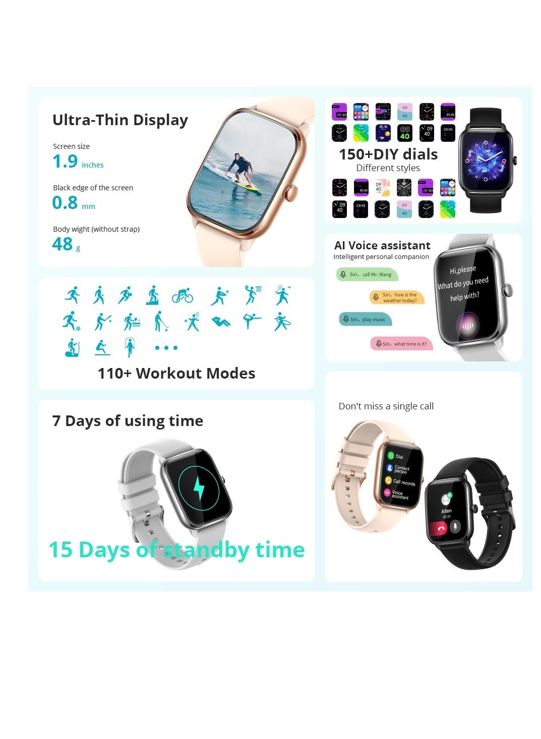 P8 Smart Bracelet Aluminum GPS