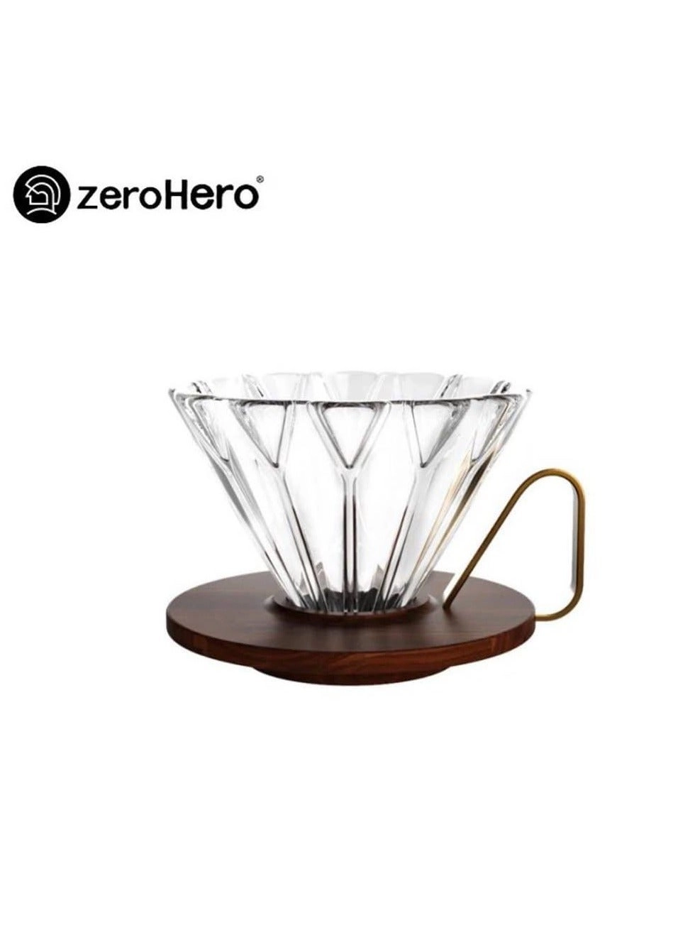 C07PRO + Hero Coffee Scale + Harmmared Server + Prisma Walnut Dripper + Z3 Pro Hand Grinder + V01 Paper Filter + Beech Brush + Harmmared Cup - 650 ML