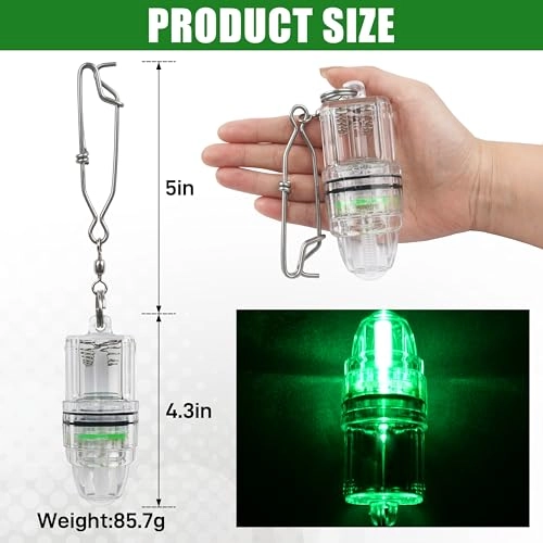 Fishing Light - Green Waterproof 2,100 ft