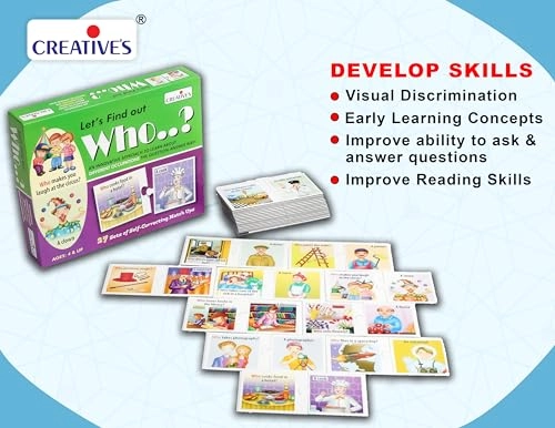 Let's Find Out- Who - 4 - 6 years 40 pieces