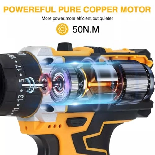 Cordless Drill Kit - 1.5 Amp Hours