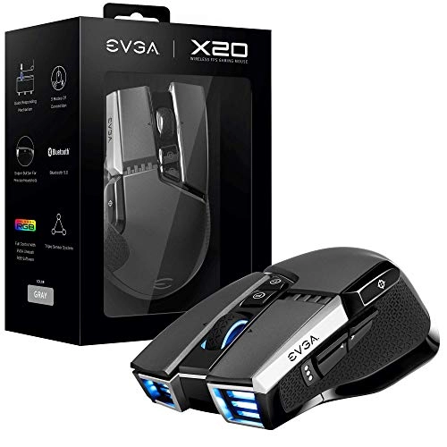 X20 Gaming Mouse - 2.4GHz Bluetooth USB