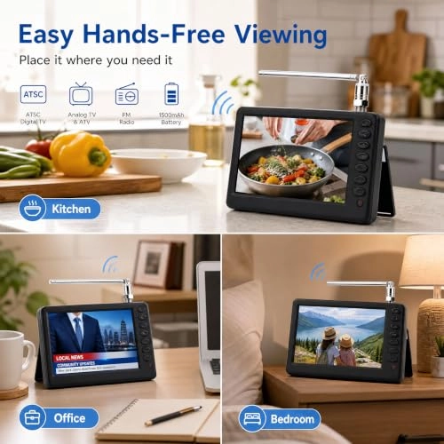 Portable Digital TV - 1080p 5 Inches