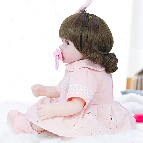 Reborn Baby Doll - 17 Inch Soft Body Ages 3+