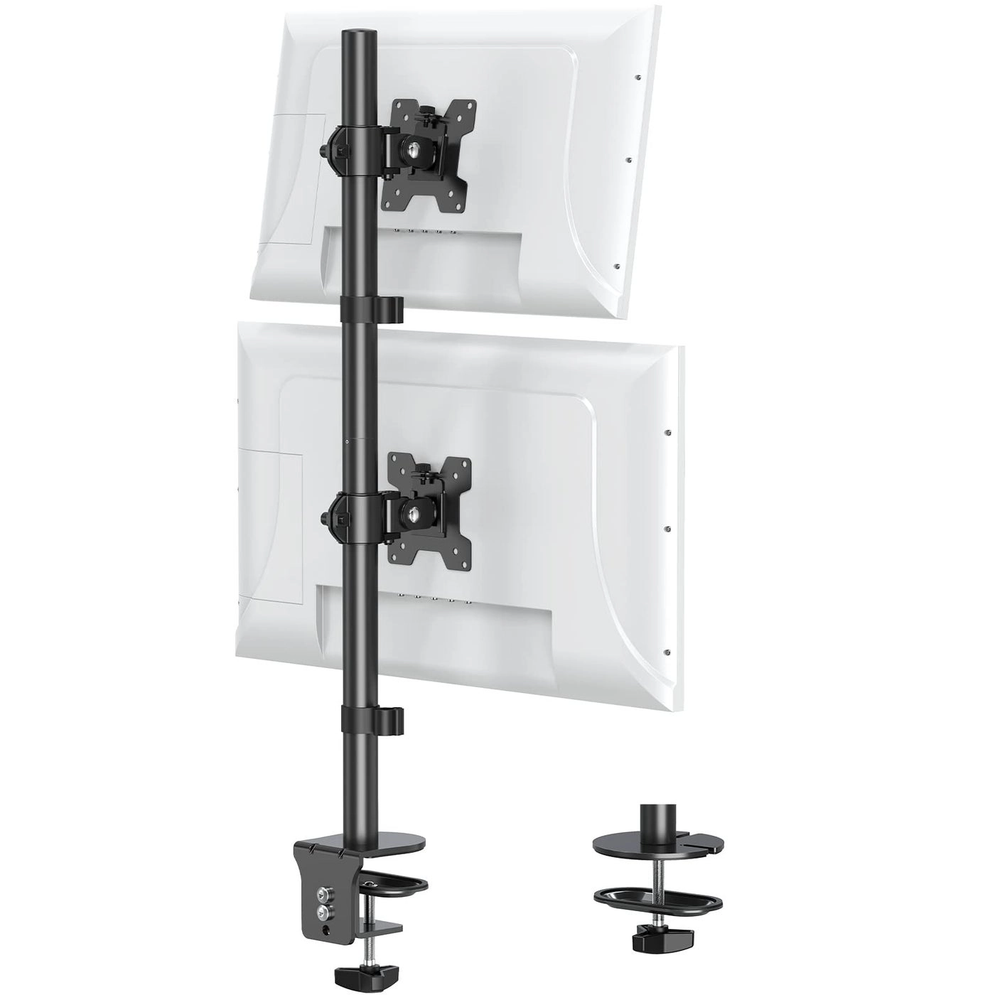 Dual Monitor Wall Mount - 2 Monitors 13 to 32 Inch VESA 75x75/100x100