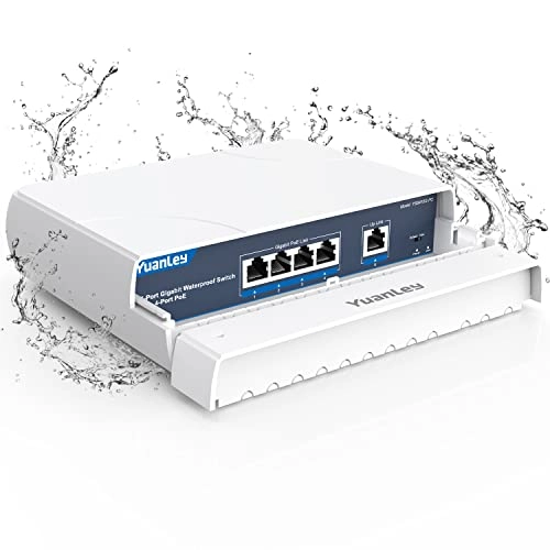 4 Port | Waterproof Gigabit 4-Ports