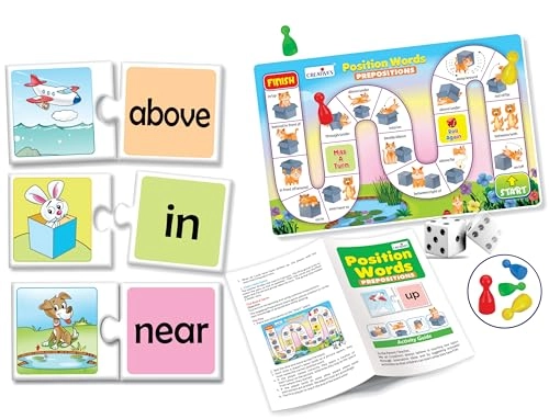 Position Words - Educational Spelling Multicolor