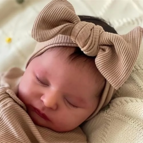 Reborn Baby Doll - 18 inch Silicone Sleeping Ages 3+