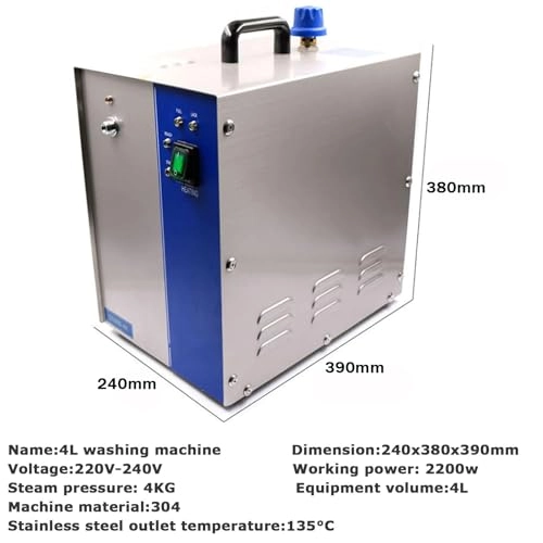 Jewellery Steam Cleaner - 4kg 4L