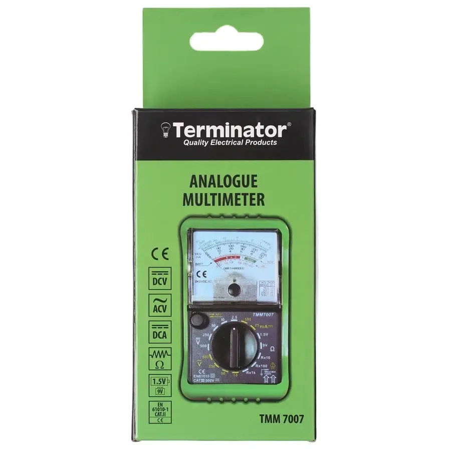 Analogue Multimeter - AC/DC 500 V