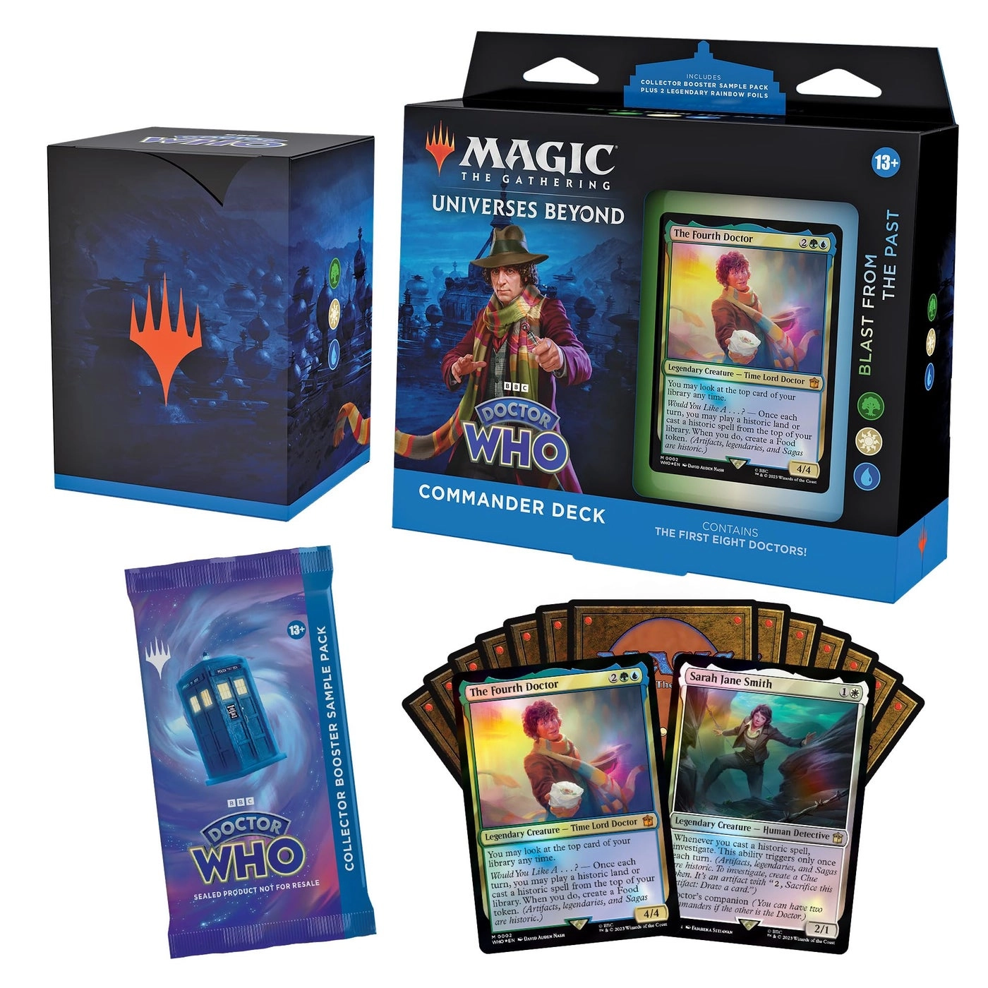Magic: the Gathering Magic The Gathering: Doctor Who Commander Deck: Blast from The Past Sample Pack