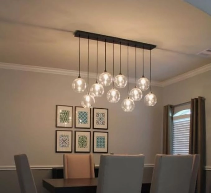 10 Lights Chandelier