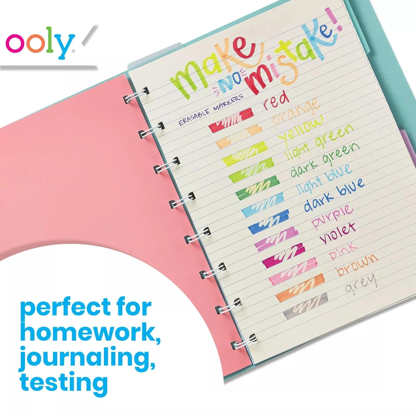 Make No Mistake Erasable Markers - Multicolor Medium